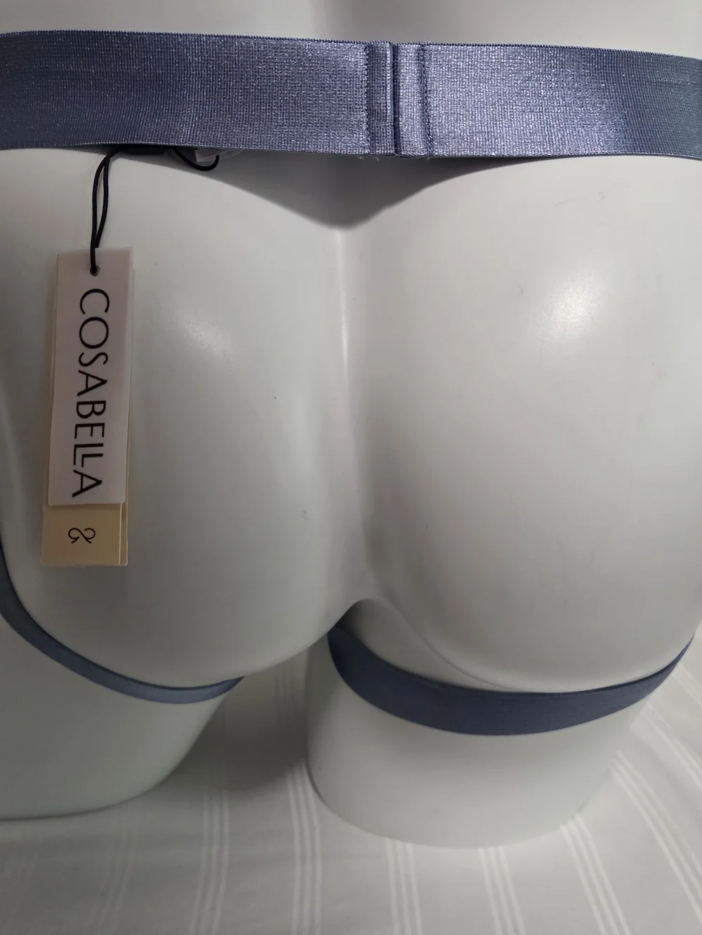 Cosabella Men's Jockstrap In Blue Diamond